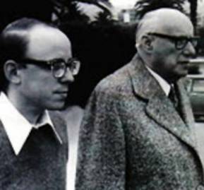 Jaime Guzmán y Jorge Alessandri. Jaime Guzmán y Jorge Alessandri.