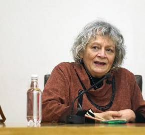 Rita Segato en un conversatorio en la Universidad de Chile Rita Segato en un conversatorio en la Universidad de Chile