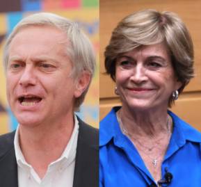 José Antonio Kast, Evelyn Matthei y Johannes Kaiser. José Antonio Kast, Evelyn Matthei y Johannes Kaiser.
