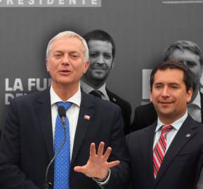 José Antonio Kast y Cristian Araya.