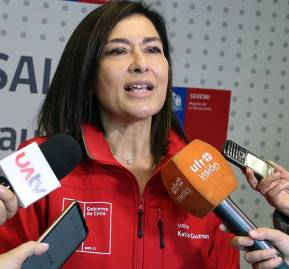 Seremi de Salud Katia Guzmán. Fotografía: Ministerio de Salud Seremi de Salud Katia Guzmán. Fotografía: Ministerio de Salud