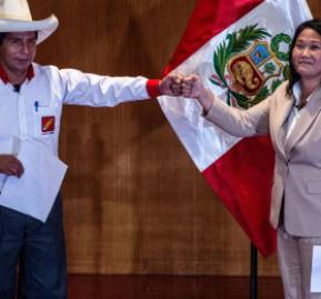 Pedro Castillo y Keiko Fujimori Pedro Castillo y Keiko Fujimori