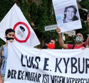 Funa cerca de la casa de Kyburg en Berlín, 2020. Foto: Ute Löhning Funa cerca de la casa de Kyburg en Berlín, 2020. Foto: Ute Löhning
