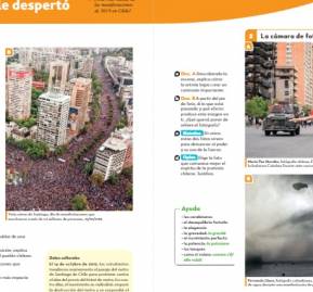 Páginas del libro de español para alumnos franceses. Páginas del libro de español para alumnos franceses.