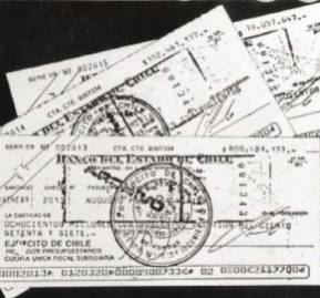 Los cheques de Pinochet Hiriart Los cheques de Pinochet Hiriart