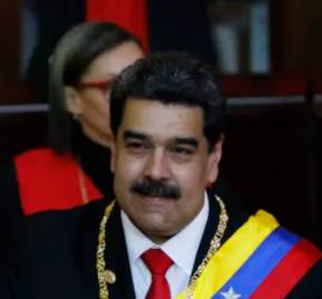 El presidente venezolano Nicolás Maduro en su ceremonia de juramentación en la Corte Suprema de Caracas, Venezuela, jueves 10 de enero de 2019. Foto AP / Ariana Cubillos El presidente venezolano Nicolás Maduro en su ceremonia de juramentación en la Corte Suprema de Caracas, Venezuela, jueves 10 de enero de 2019. Foto AP / Ariana Cubillos