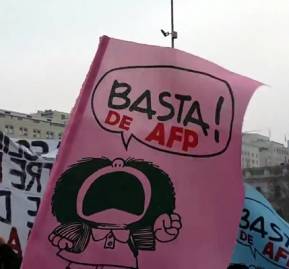 En 2016 No + AFP consiguió movilizar a 800 mil manifestantes. En 2016 No + AFP consiguió movilizar a 800 mil manifestantes.