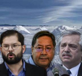 Presidentes Gabriel Boric, Luis Arce, Alberto Fernández y Andrés Manuel López Obrador Gabriel Boric, Luis Arce, Alberto Fernández, AMLO