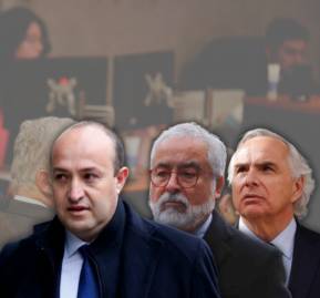 Manuel Guerra, Luis Hermosilla y Andrés Chadwick. Manuel Guerra, Luis Hermosilla y Andrés Chadwick.