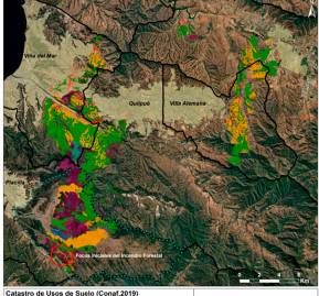 Mapa Terram y Jardín Botánico. (Foto: J. Torres/AFP).