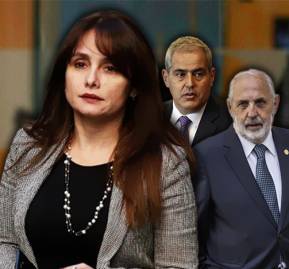 Herrera, Chahuán y Abbott. Herrera, Chahuán y Abbott.