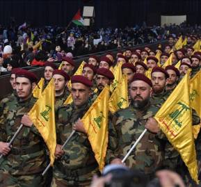 Milicianos de Hezbolá. Milicianos de Hezbolá.