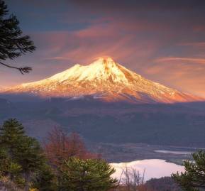 Mirador Los Cóndores. Foto Parque Nacional Conguillío