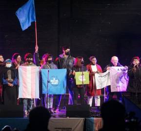 Crédito: Comando Nacional de Movimientos Sociales. Crédito: Comando Nacional de Movimientos Sociales.