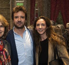 Patricia Matte, Juan Luis Ossa Santa Cruz, Constanza Bollman Schele. Foto: El Mercurio