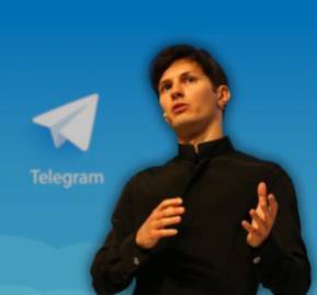 Pável Dúrov ceo de Telegram.