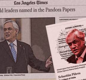 Portada de Los Angeles Times y foto en artículo del The Washington Post Portada de Los Angeles Times y foto en artículo del The Washington Post