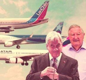 Piñera y los Cueto, socios históricos de Latam Piñera y los Cueto, socios históricos de Latam