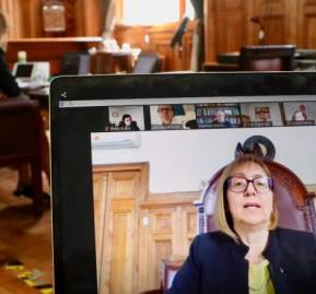 Ministra de la Corte de Apelaciones, Adelita Ravanales. Foto: Poder Judicial