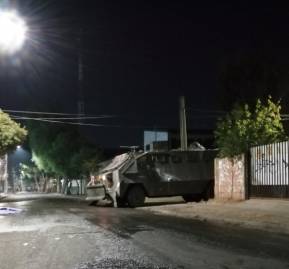Pudahuel sur la madrugada de este domingo. Foto: @jcfunky Pudahuel sur la madrugada de este domingo. Foto: @jcfunky