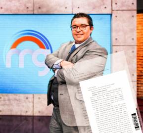 De fondo, Logan en matinal Mucho Gusto. En la esquina, fallo de la Corte de Apelaciones