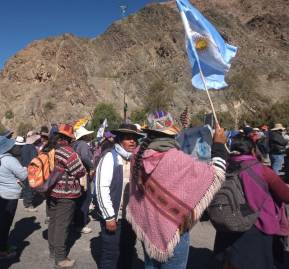 Protestas en Jujuy, Argentina. Foto: Originarios.ar.