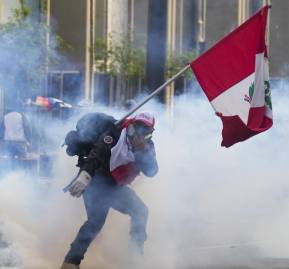 Crecen las protestas en Perú tras la destitución de Pedro Castillo. Foto: Sputnik Crecen las protestas en Perú tras la destitución de Pedro Castillo. Foto: Sputnik