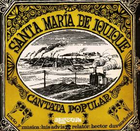 Quilapayún, portada de la Cantata de Santa María de Iquique