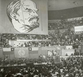Reunión del Partido Comunista.