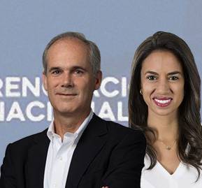 Senadores Rodrigo Galilea y Paulina Núñez. Senadores Rodrigo Galilea y Paulina Núñez.