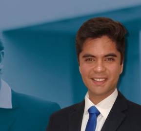 Sebastián Castillo, presidente juventud PDG. Sebastián Castillo, presidente juventud PDG.
