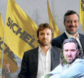 Juan Luis Ossa Santa Cruz, Sebastián Sichel. Abajo, Andrés Chadwick Costa Juan Luis Ossa Santa Cruz, Sebastián Sichel. Abajo, Andrés Chadwick Costa