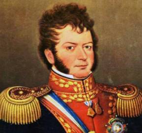 Retrato de Bernardo O'Higgins. Instituto Geográfico Militar de Chile 