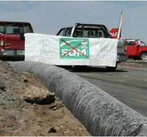 Protestas de las comunidades lickanantay en el contexto de la firma de acuerdos CORFO-SQM, enero 2018 Protestas de las comunidades lickanantay en el contexto de la firma de acuerdos CORFO-SQM, enero 2018