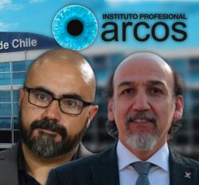 Subsecretario Víctor Orellana y el rector Rodrigo Vidal.