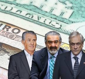 Julio Ponce Lerou, Andrónico Luksic, Sebastián Piñera Julio Ponce Lerou, Andrónico Luksic, Sebastián Piñera