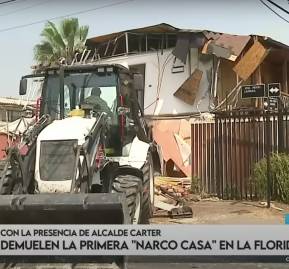 Demolición en La Florida / CHV Demolición en La Florida / CHV