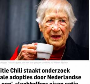 Truus Kuijpers en un reportaje del medio neerlandés Algemeen Dagblad Truus Kuijpers en un reportaje del medio neerlandés Algemeen Dagblad