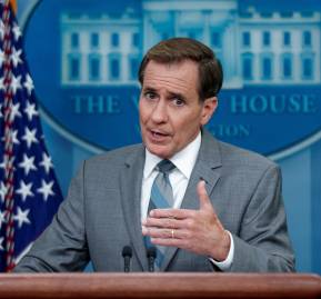 John Kirby, secretario de prensa del Consejo de Seguridad Nacional de Estados Unidos. John Kirby, secretario de prensa del Consejo de Seguridad Nacional de Estados Unidos.