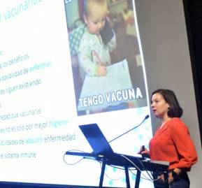 María Paz Bertoglia, vicepresidenta de la Sociedad Chilena de Epidemiología María Paz Bertoglia, vicepresidenta de la Sociedad Chilena de Epidemiología