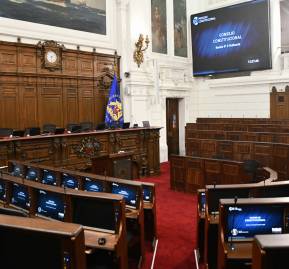 Ex Congreso. Foto: Víctor Huenante/Agencia Uno. Sala ex Congreso.