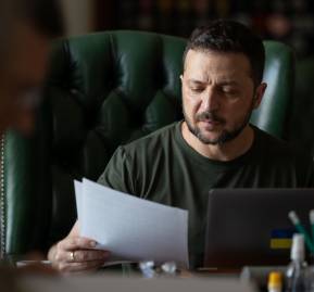 Volodymyr Zelenski. Foto: @Zelenskyyua.