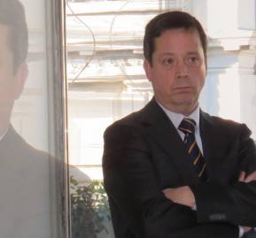 El jefe de fiscalización de la SISS, Juan José Domínguez Risopatrón El jefe de fiscalización de la SISS, Juan José Domínguez Risopatrón