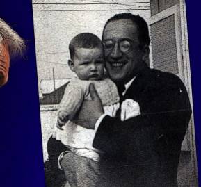 Sebastián Piñera en su niñez, junto a su padre José Piñera Carvallo. Sebastián Piñera en su niñez, junto a su padre José Piñera Carvallo.