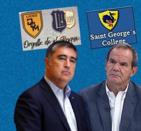Mario Desbordes y Andrés Allamand. Mario Desbordes y Andrés Allamand.