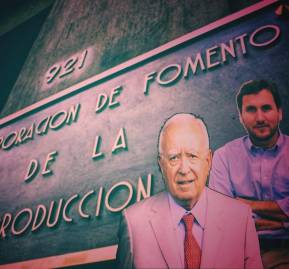 Pablo Terrazas Lagos (UDI), vicepresidente de Corfo, y Edmundo Pérez Yoma (DC), ex ministro de Defensa y del Interior Pablo Terrazas Lagos (UDI), vicepresidente de Corfo, y Edmundo Pérez Yoma (DC), ex ministro de Defensa y del Interior