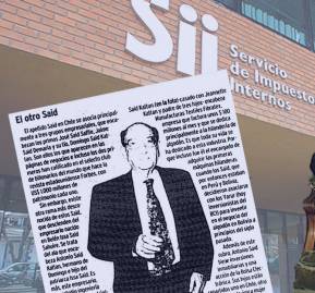 A la izquierda, un artículo sobre el empresario Antonio Said publicado por La Tercera el 20 de abril de 2003 A la izquierda, un artículo sobre el empresario Antonio Said publicado por La Tercera el 20 de abril de 2003
