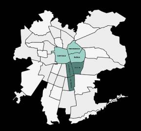 Comunas del distrito 10. Comunas del distrito 10.