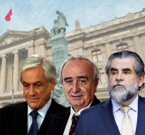 Sebastián Piñera, Gastón Gómez y Rodrigo Ubilla. Sebastián Piñera, Gastón Gómez y Rodrigo Ubilla.