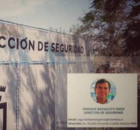 Enrique Bassaletti, nuevo director de Seguridad en la municipalidad de Palacios (UDI) Enrique Bassaletti, nuevo director de Seguridad en la municipalidad de Palacios (UDI)
